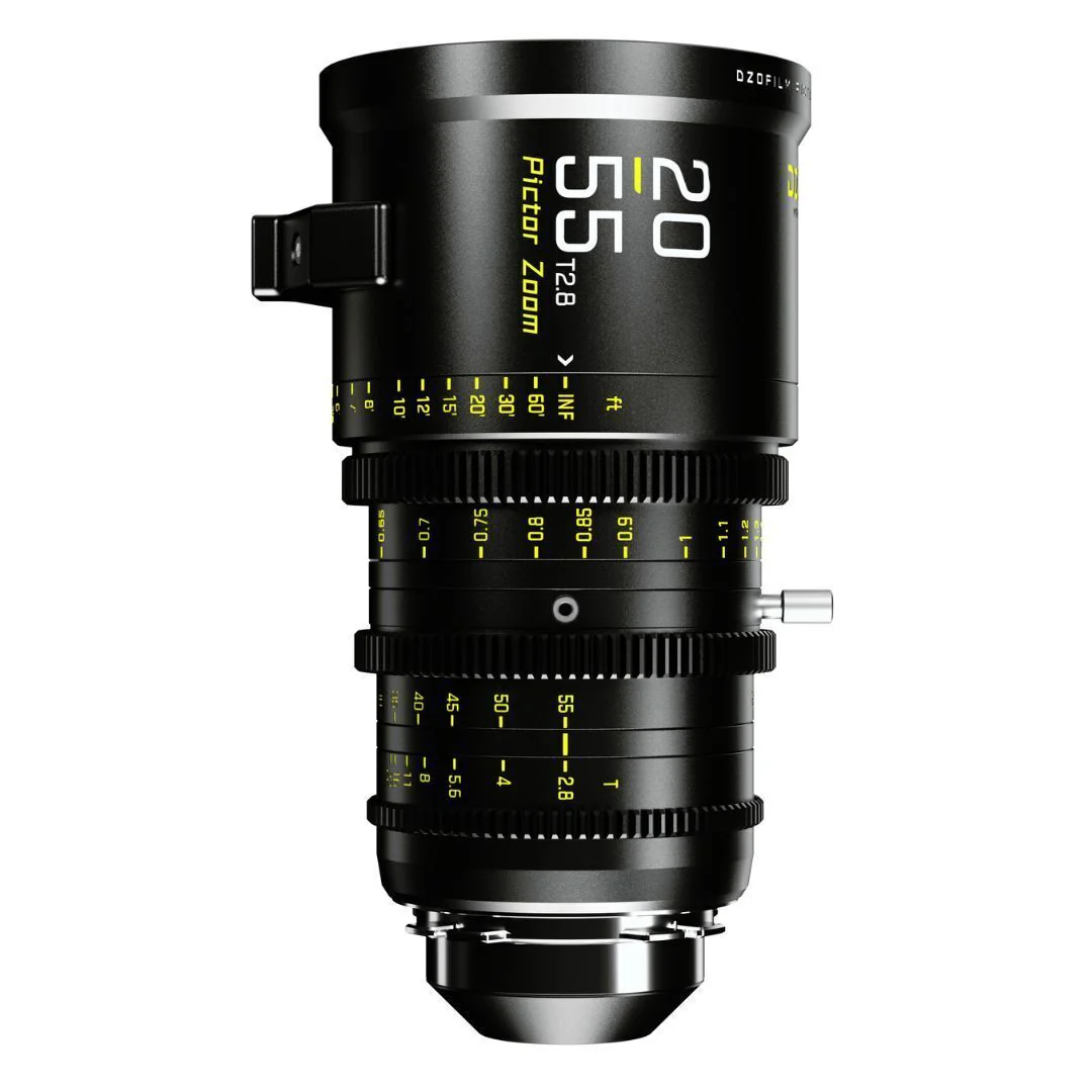 DZOFilm Pictor Zoom 20-55mm and 50-125mm T2.8 Super 35 Lens Bundle (PL and EF Mount, Black) - Image 6