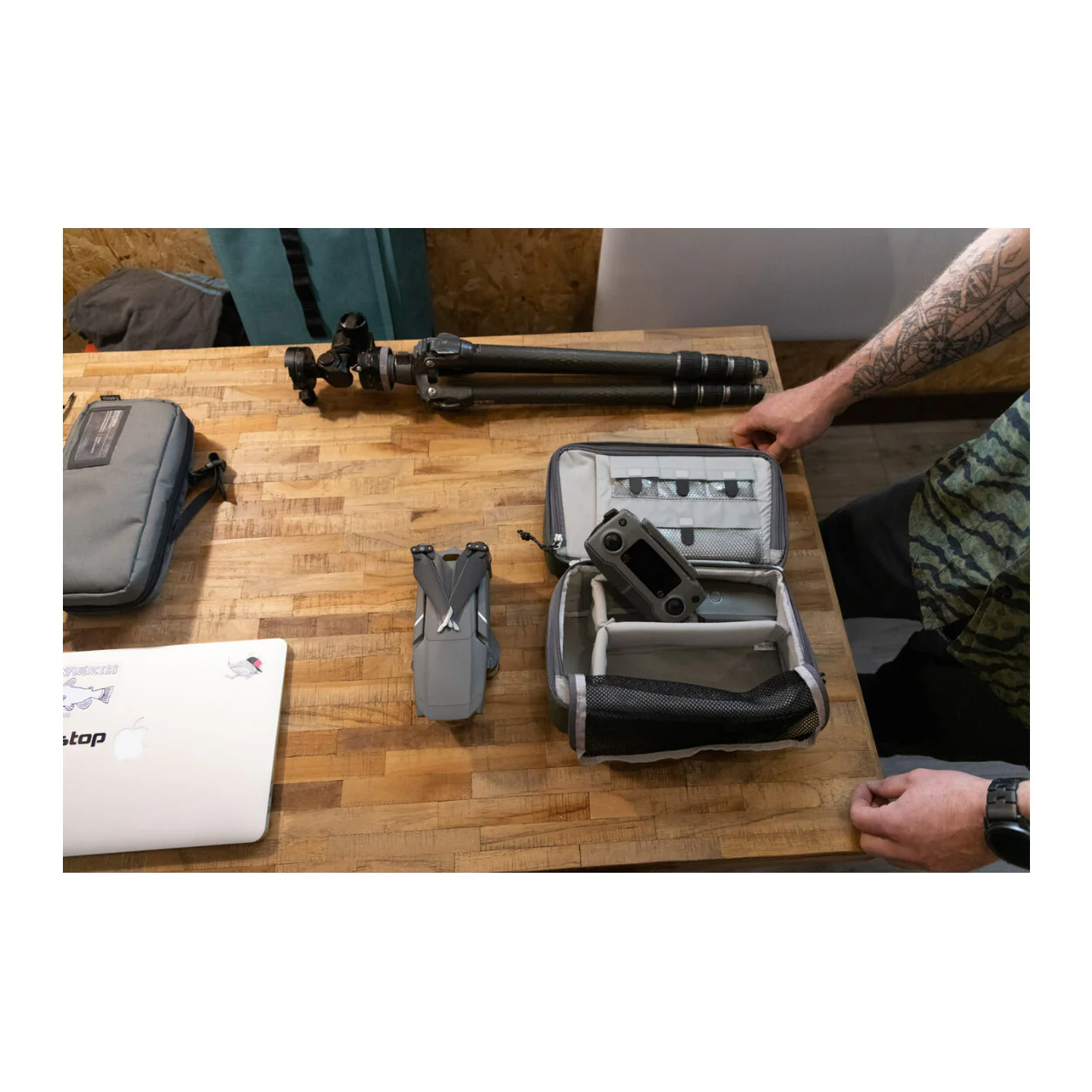 F-Stop DuraDiamond Weather Resistant Exterior and Padded Adjustable Dividers Large Drone Case - Image 8