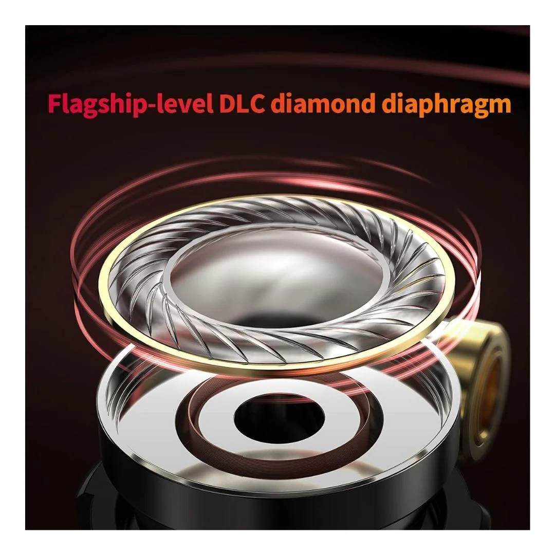 FiiO FIIOFD3PRO Dynamic In-Ear Monitor Earphones - Dlc Driver & Cable Set - Image 3