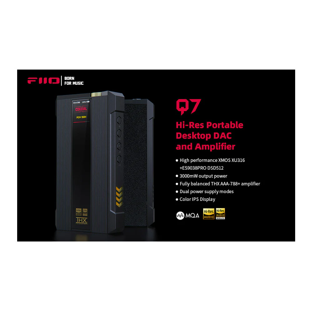 FiiO Q7 Portable Desktop DAC & Amplifier (Used) - Image 7