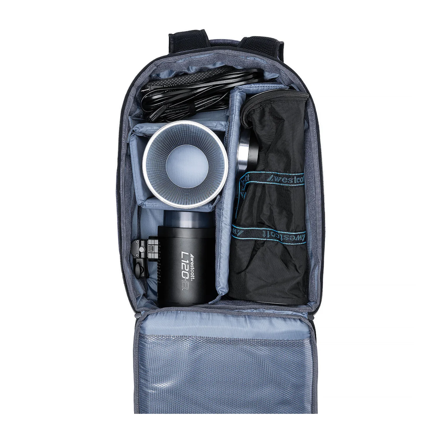 Westcott L120-B Bi-Color LED Monolight (1-Light Backpack Kit) - Image 10