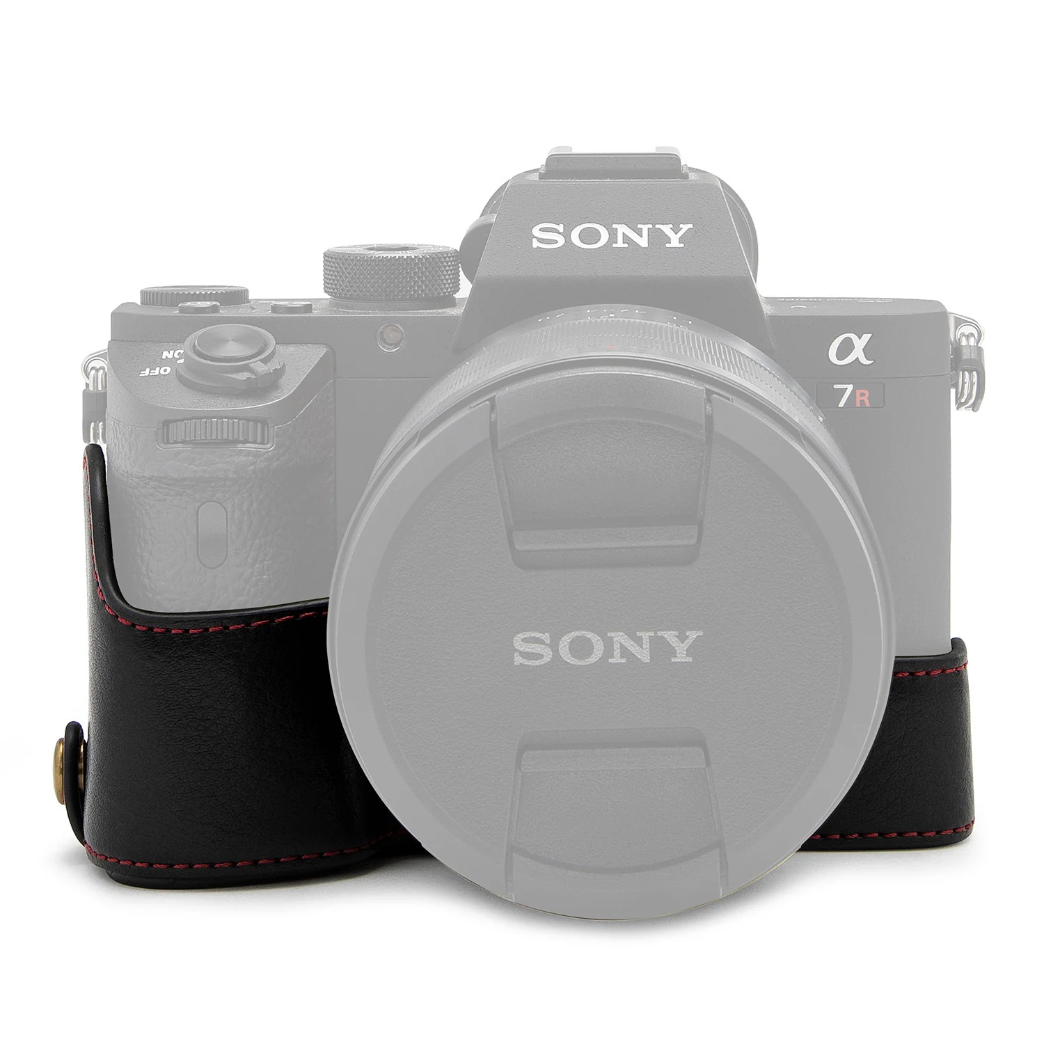 Sony Leather Camera Case for A7RM3 and A7M3 (Black) - Image 2