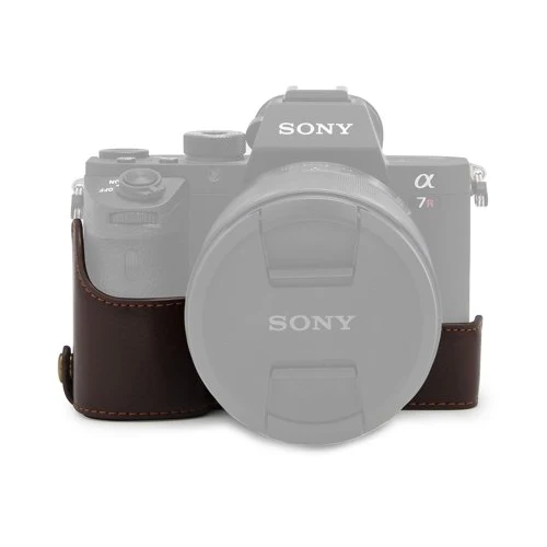 Sony Leather Camera Case for A7RM3 and A7M3 (Coffee) - Image 5