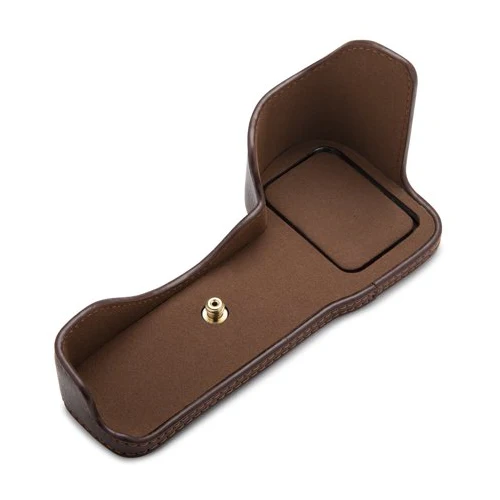 Sony Leather Camera Case for A7RM3 and A7M3 (Coffee) - Image 7
