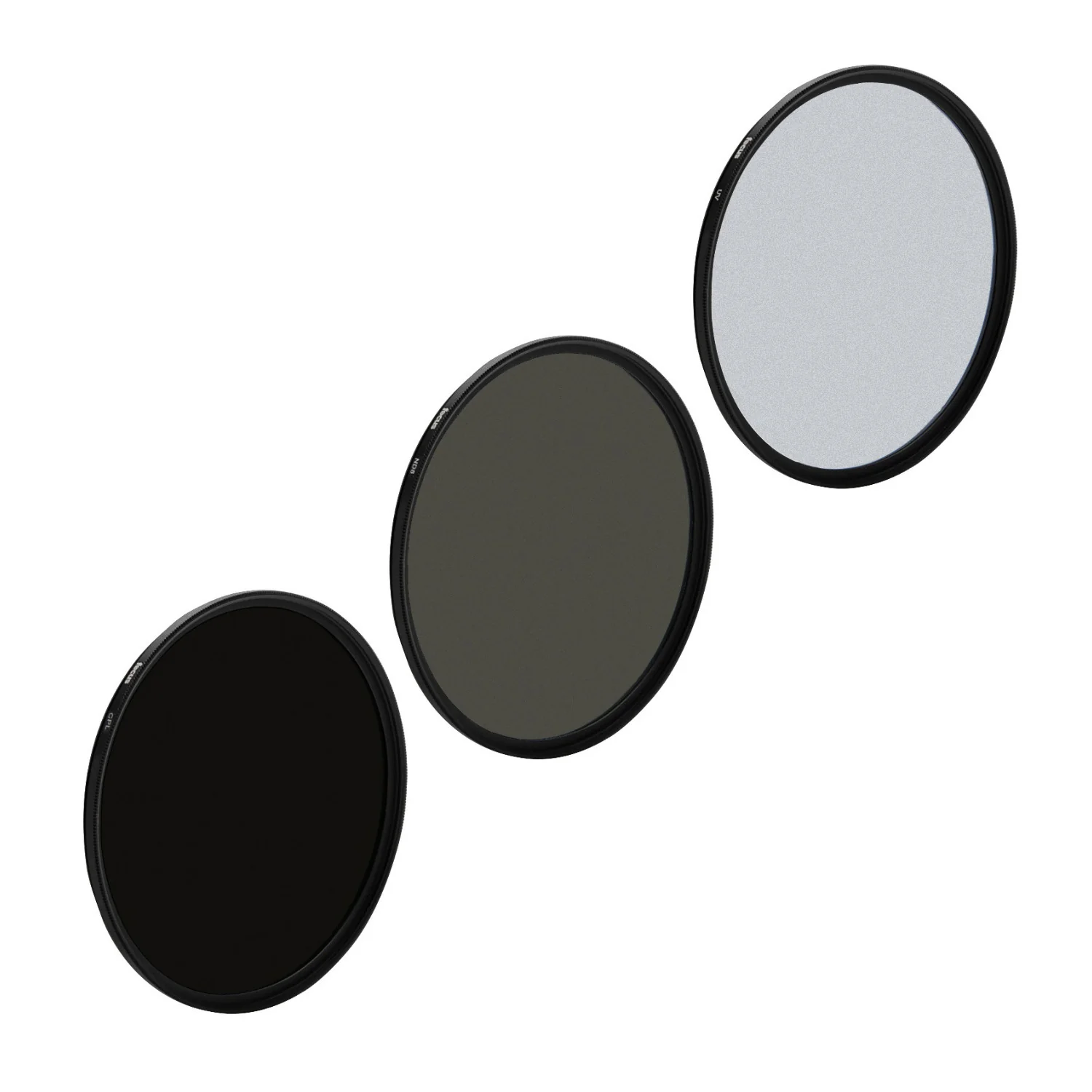 Focus Camera 49mm 3-Piece Filter Kit with UV, CPL and Neutral Density - Image 2