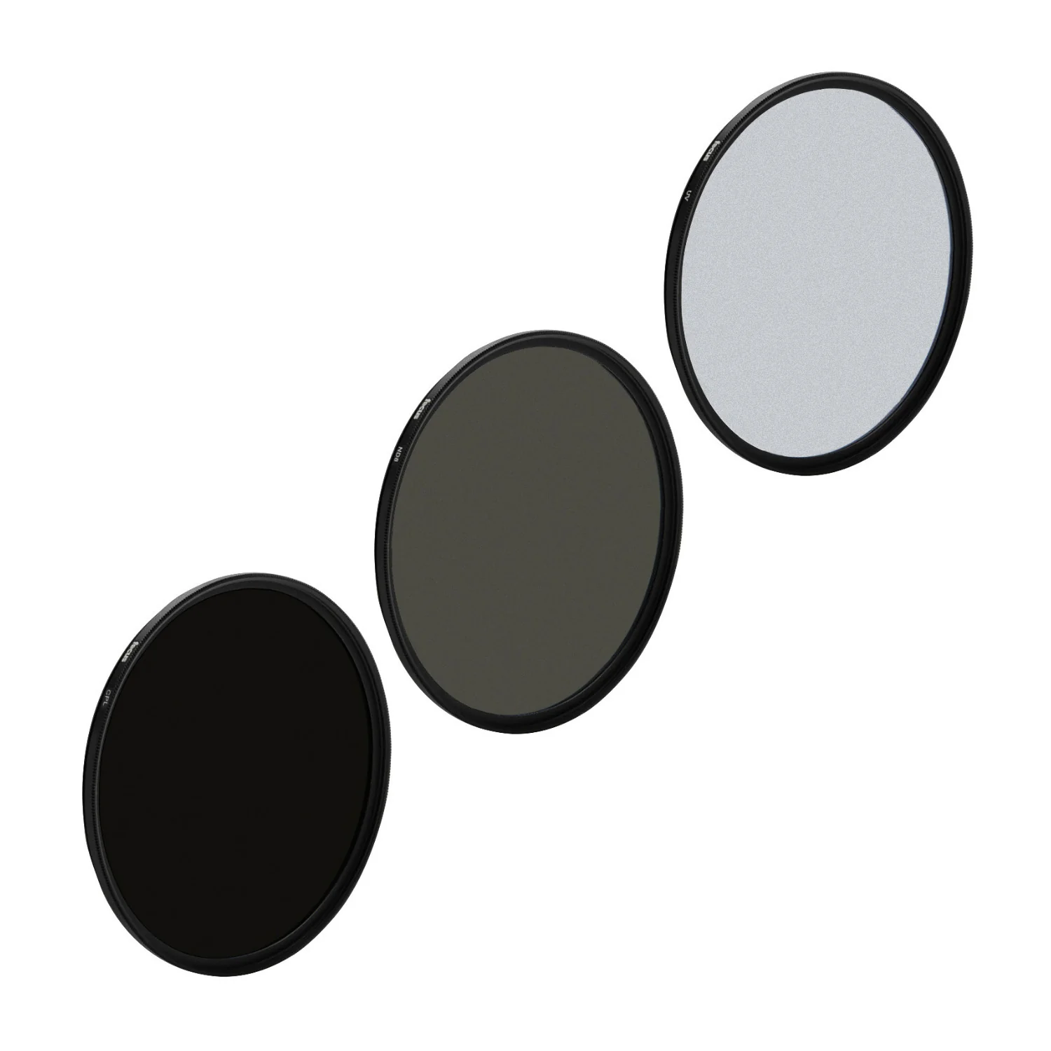 Focus Camera 72mm 3-Piece Lens Filter Kit with UV, CPL and Neutral Density - Image 2