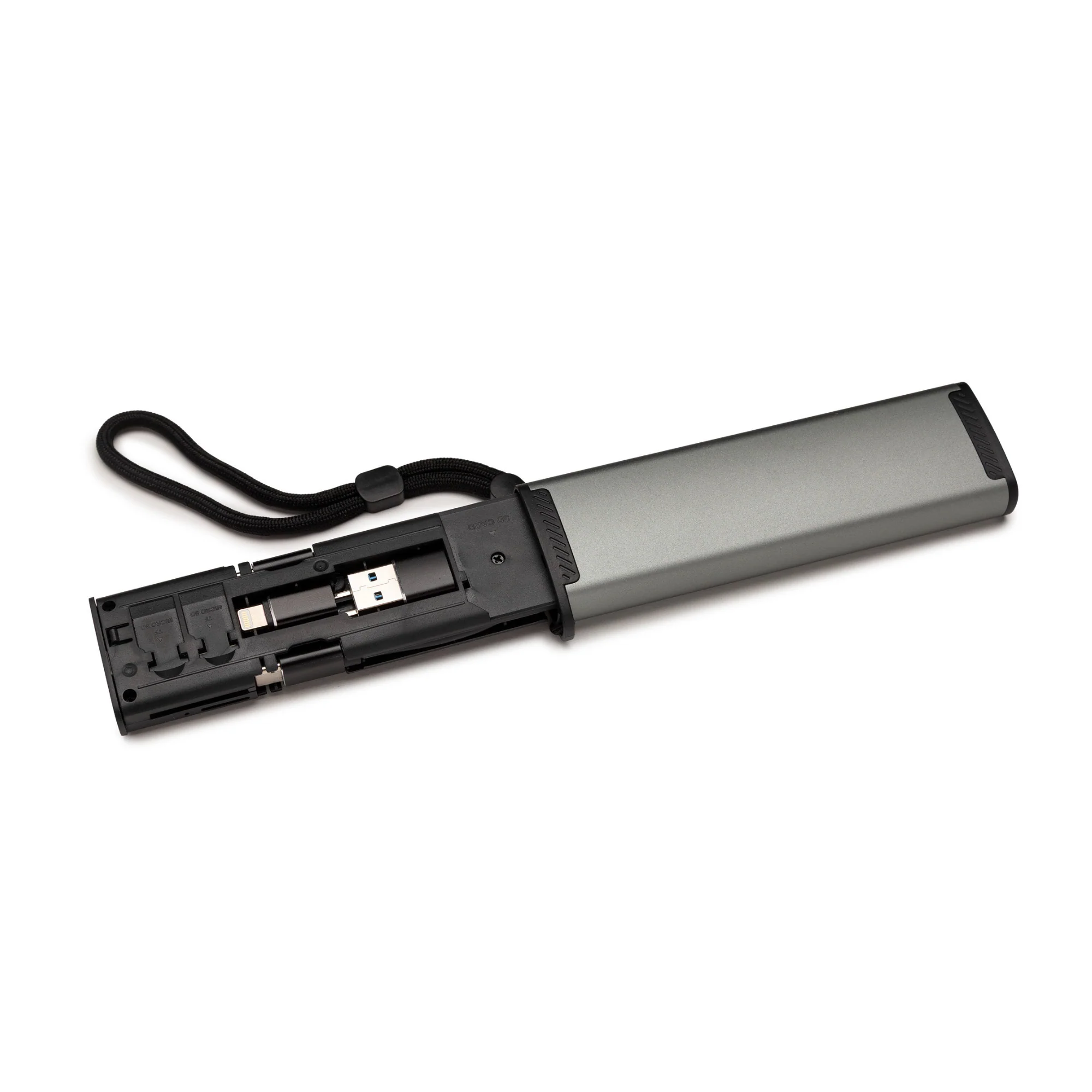 Focus Camera Multi-Port Card Reader and Storage Case with SIM Eject Tool - Image 3