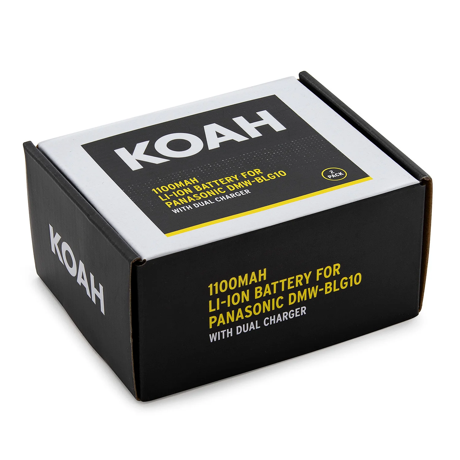 Koah PRO Panasonic DMW-BLG10 2-Pack 1100mAh Battery and Dual Charger - Image 10