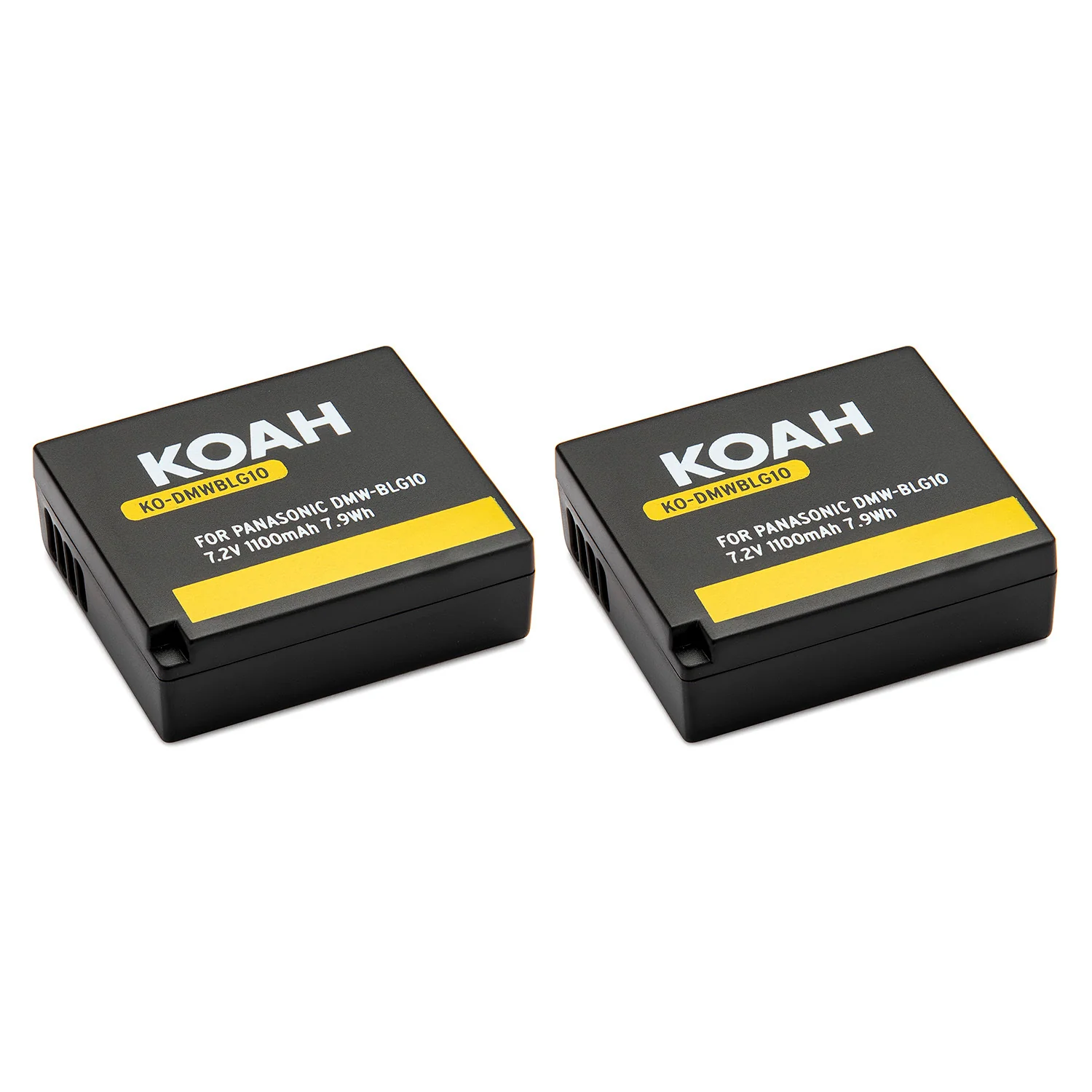 Koah PRO Panasonic DMW-BLG10 2-Pack 1100mAh Battery and Dual Charger - Image 6