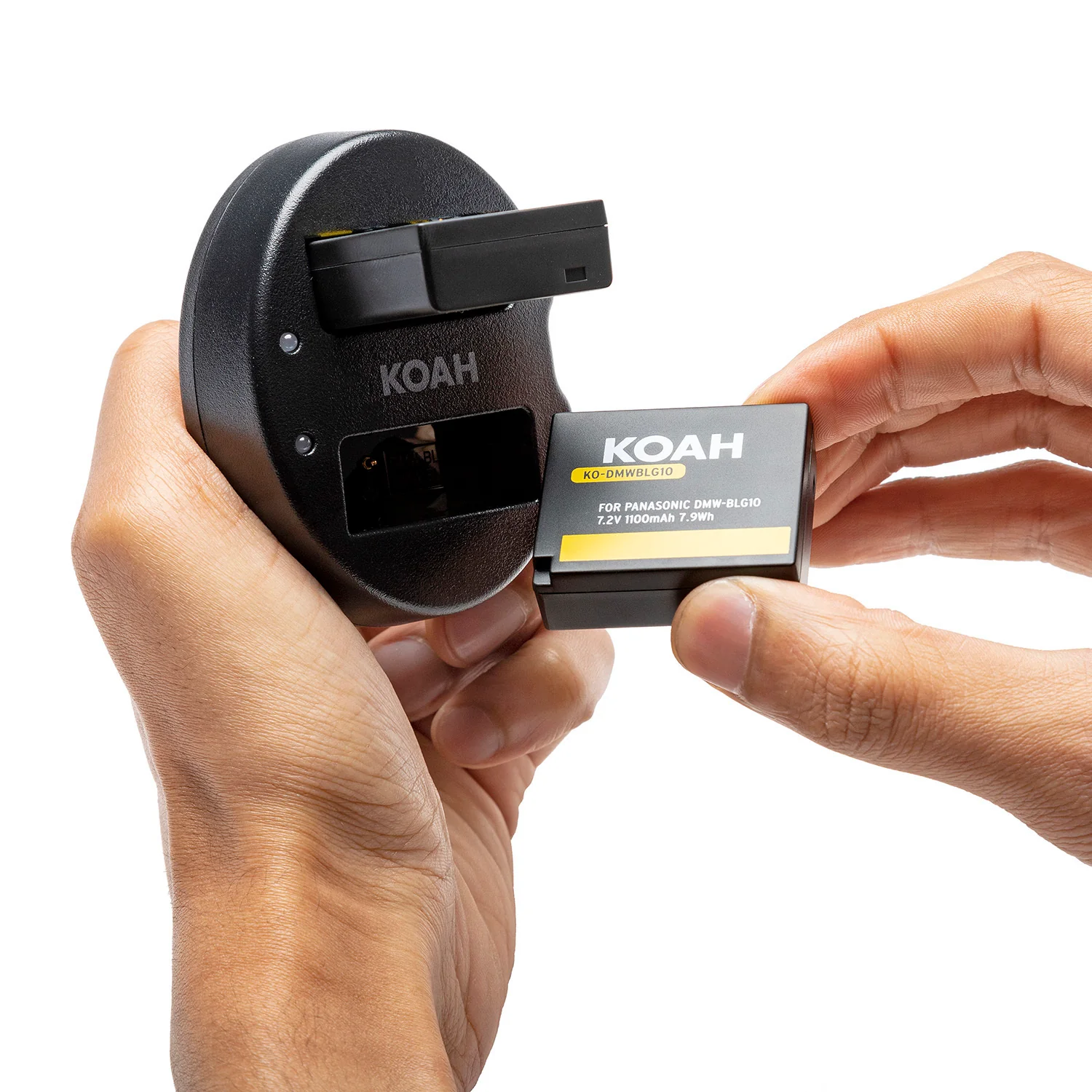 Koah PRO Panasonic DMW-BLG10 2-Pack 1100mAh Battery and Dual Charger - Image 8