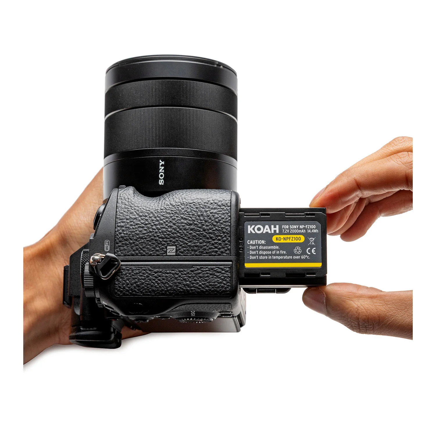 Koah PRO Sony NP-FZ100 Two-Pack Rechargeable 2000mAh Battery and Dual Charger - Image 14