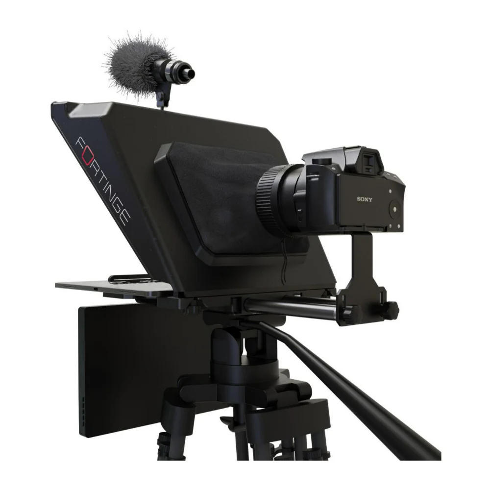 Fortinge NOA III Tablet Teleprompter with 13-Inch Device Support and Mini BT1 Remote Controller - Image 3