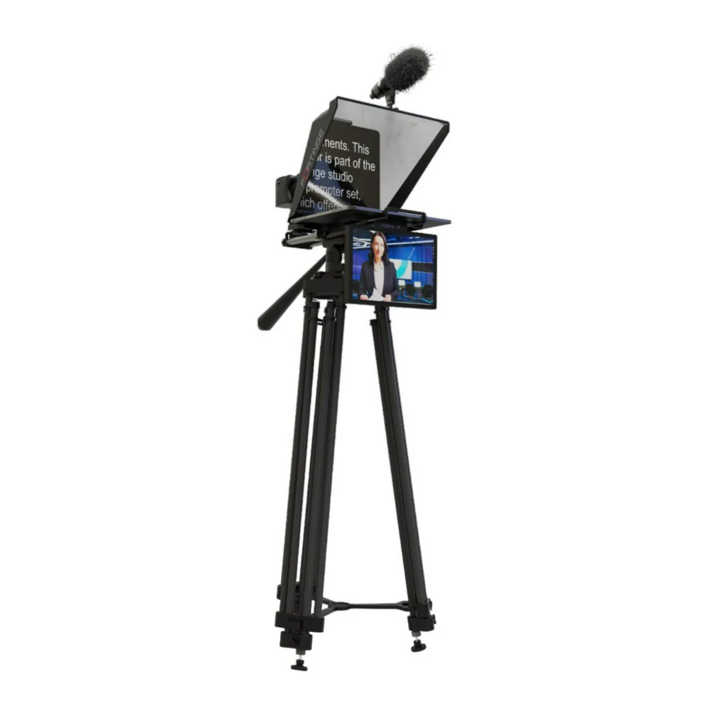 Fortinge NOA III Tablet Teleprompter with 13-Inch Device Support and Mini BT1 Remote Controller - Image 7