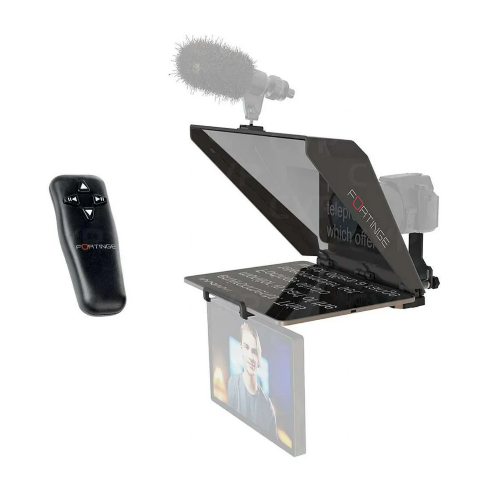 Fortinge NOA III Lightweight Teleprompter and BT1 Bluetooth Hand Controller for Up To 13-Inch Tablet - Image 6