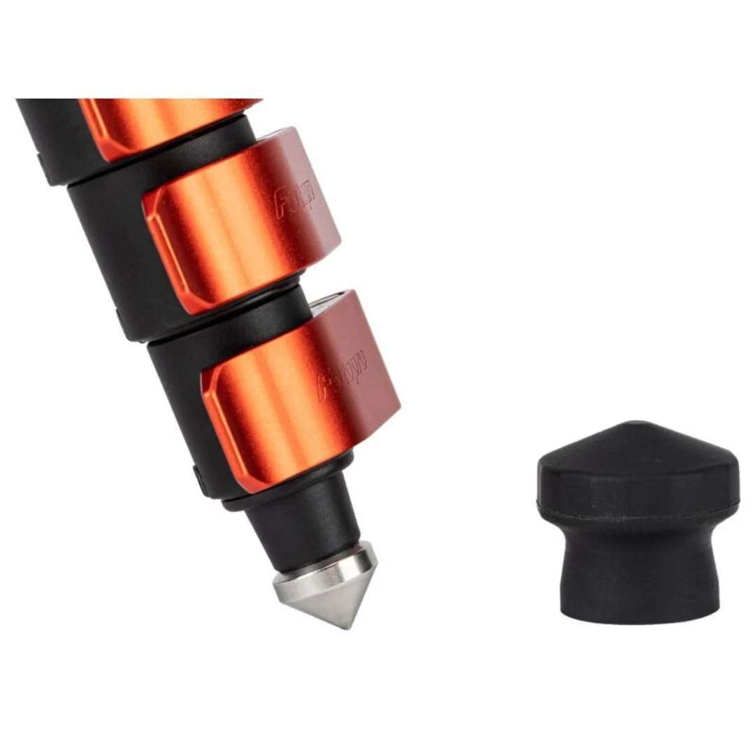 Fotopro X-Airfly Video Tripod with Flip Lock System and Compact and Lightweight Design (Orange) - Image 6