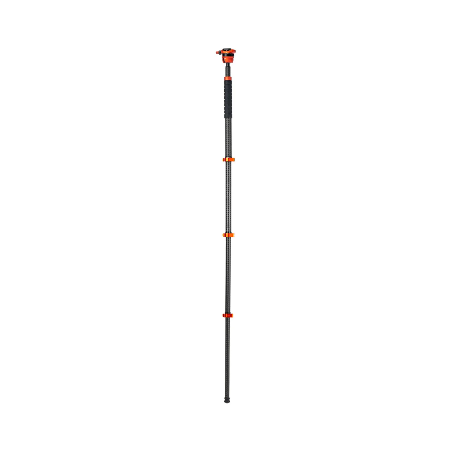 Fotopro X-Airfly Max Tripod with Detachable Monopod and Phone Holder (Orange) - Image 4