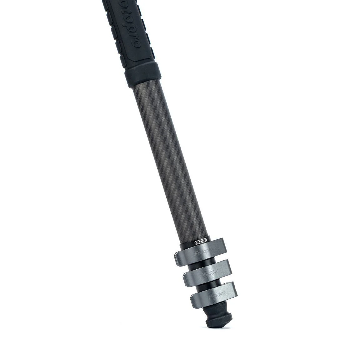 Fotopro X-Airfly Max Video Lightweight Design 2-In-1 Tripod with Flip Lock System (Gray) - Image 4