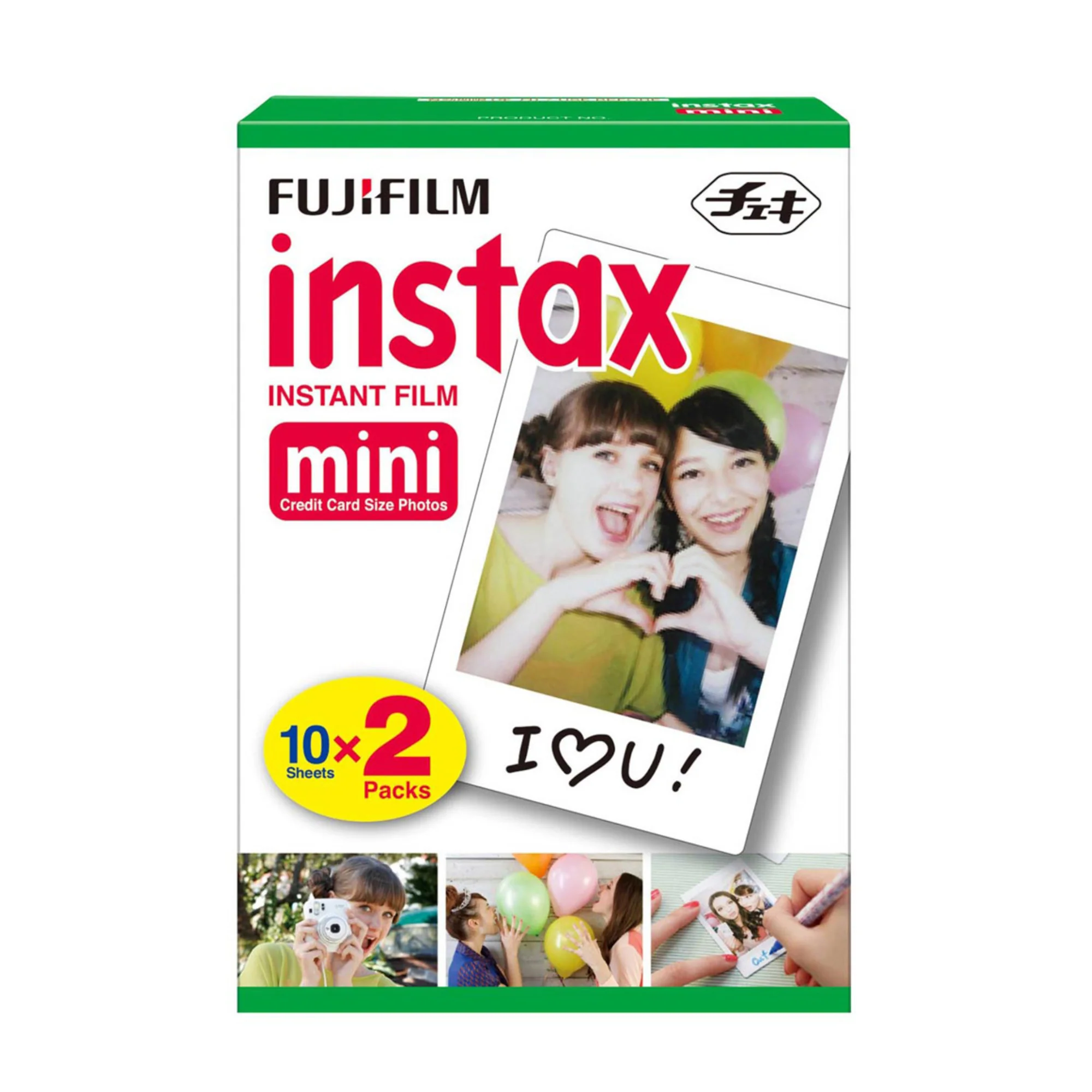 Fujifilm Instax Mini Hybrid LiPLay Instant Camera (Stone White) with Mini Twin Film Pack Bundle - Image 3
