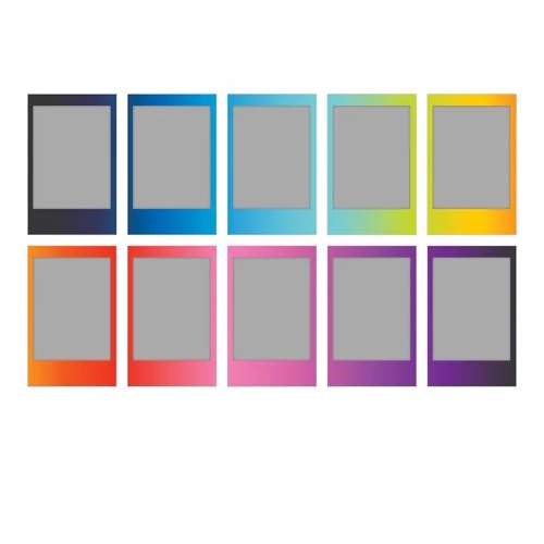 Fujifilm Instax Mini Instant Rainbow Film (5-Pack) - Image 2