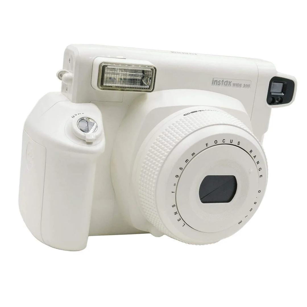 Fujifilm instax WIDE 300 Instant Camera with Close-Up Lens, and Flash and Brightness Control (White) - Image 5