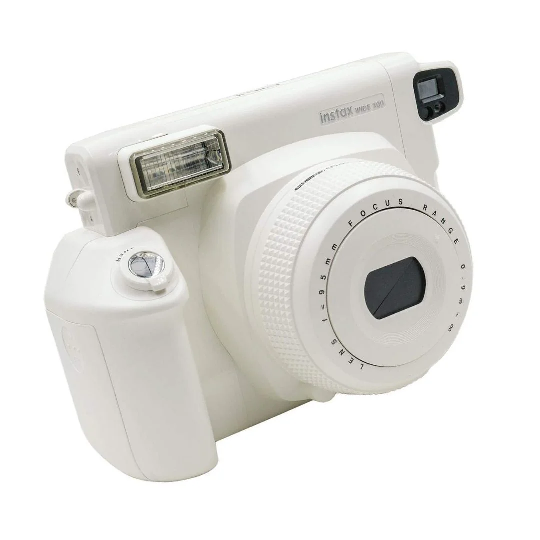 Fujifilm instax WIDE 300 Instant Camera with Close-Up Lens, and Flash and Brightness Control (White) - Image 6