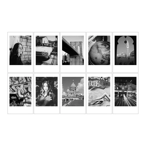 Fujifilm Instax Mini Monochrome Film (10 Exposures, Credit Card-Sized) - Image 4