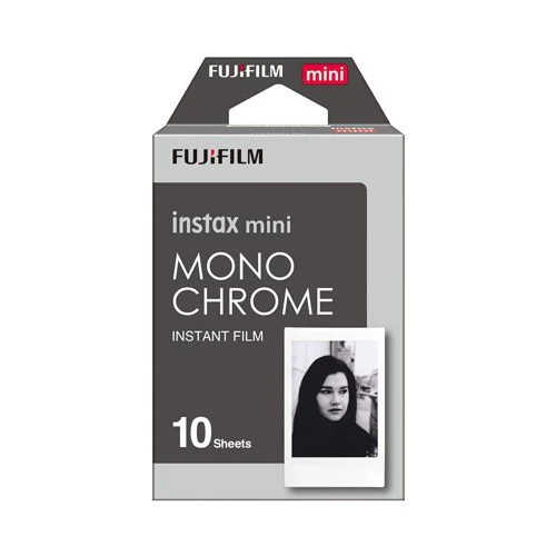 Fujifilm Instax Mini Monochrome Film (10 Exposures, Credit Card-Sized) 5-Pack - Image 3