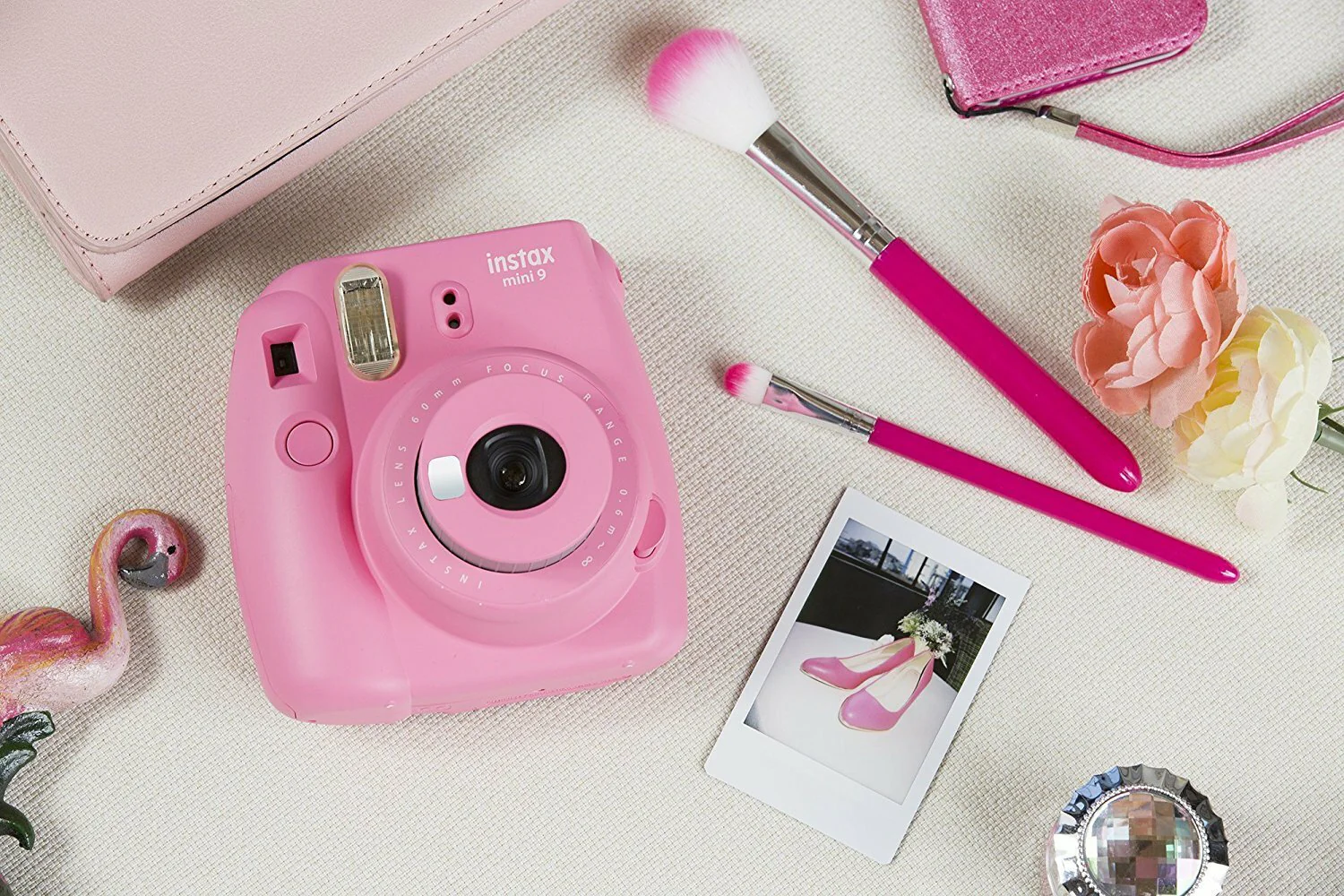 Fujifilm Instax Mini 9 instant Camera (Flamingo Pink) - Image 6