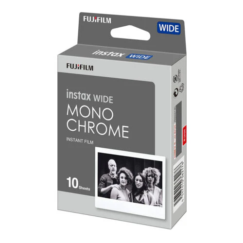 Fujifilm Instax Mini Instant Film Monochrome 8-Pack Bundle, Mono Chrome (10 Shoots x 8 = 80) - Image 2