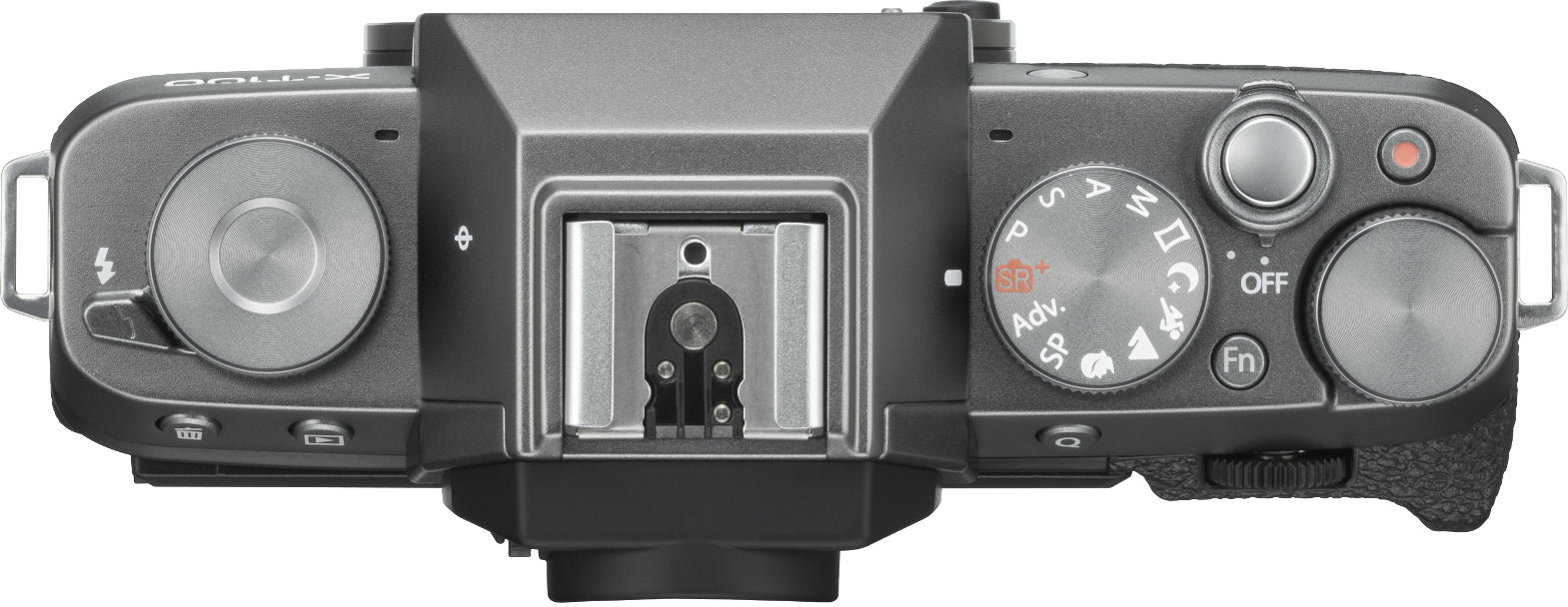 Fujifilm X-T100 Mirrorless Digital Camera (Dark Silver) - Image 3