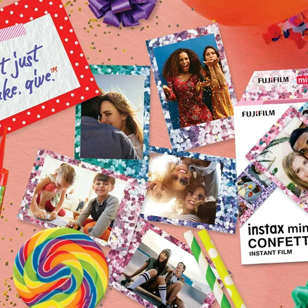 Fujifilm Instax Confetti Mini Film (10 Exposures, 3-Pack) - Image 2