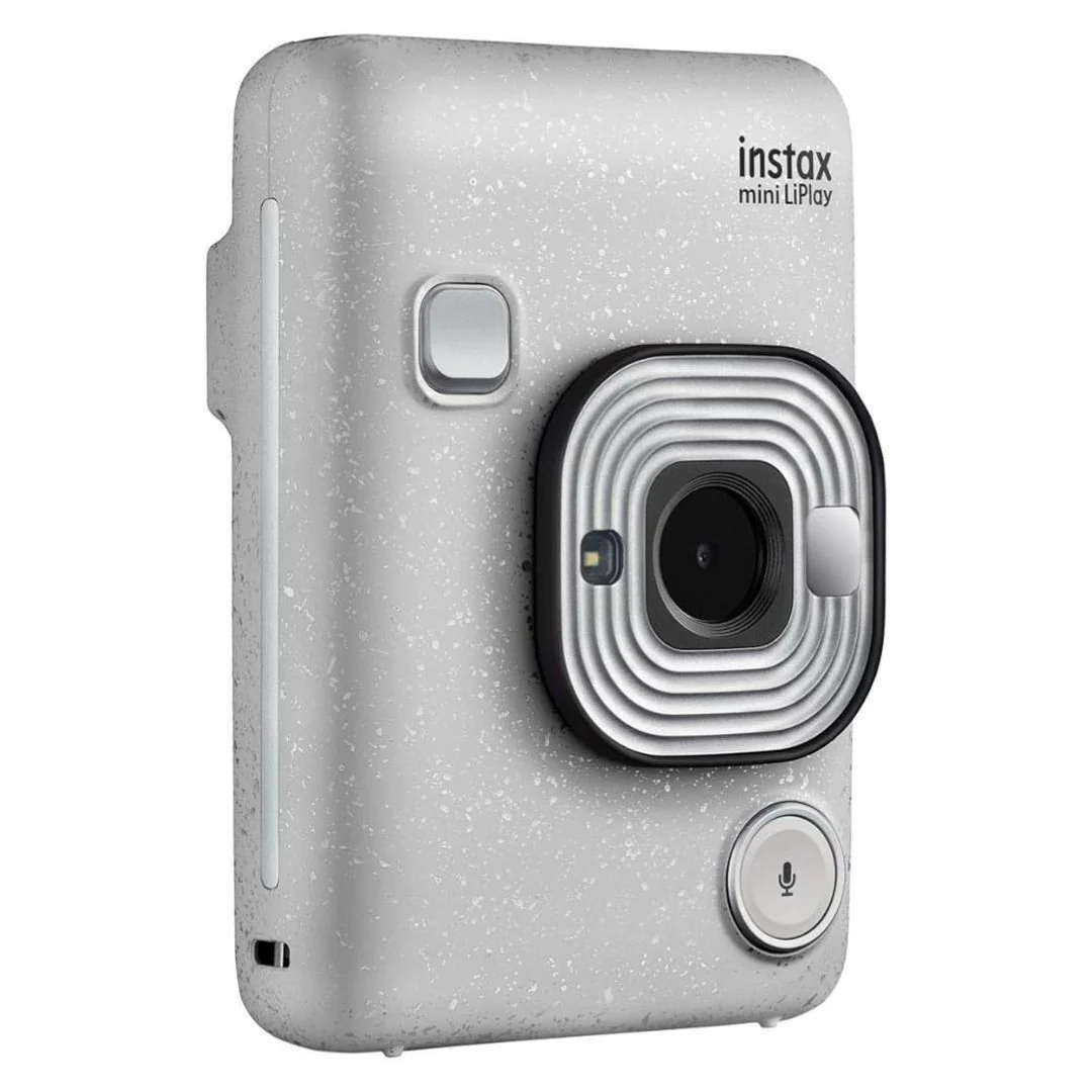 Fujifilm Instax Mini Liplay Compact Camera with Frames and Filters (Stone White) - Image 3