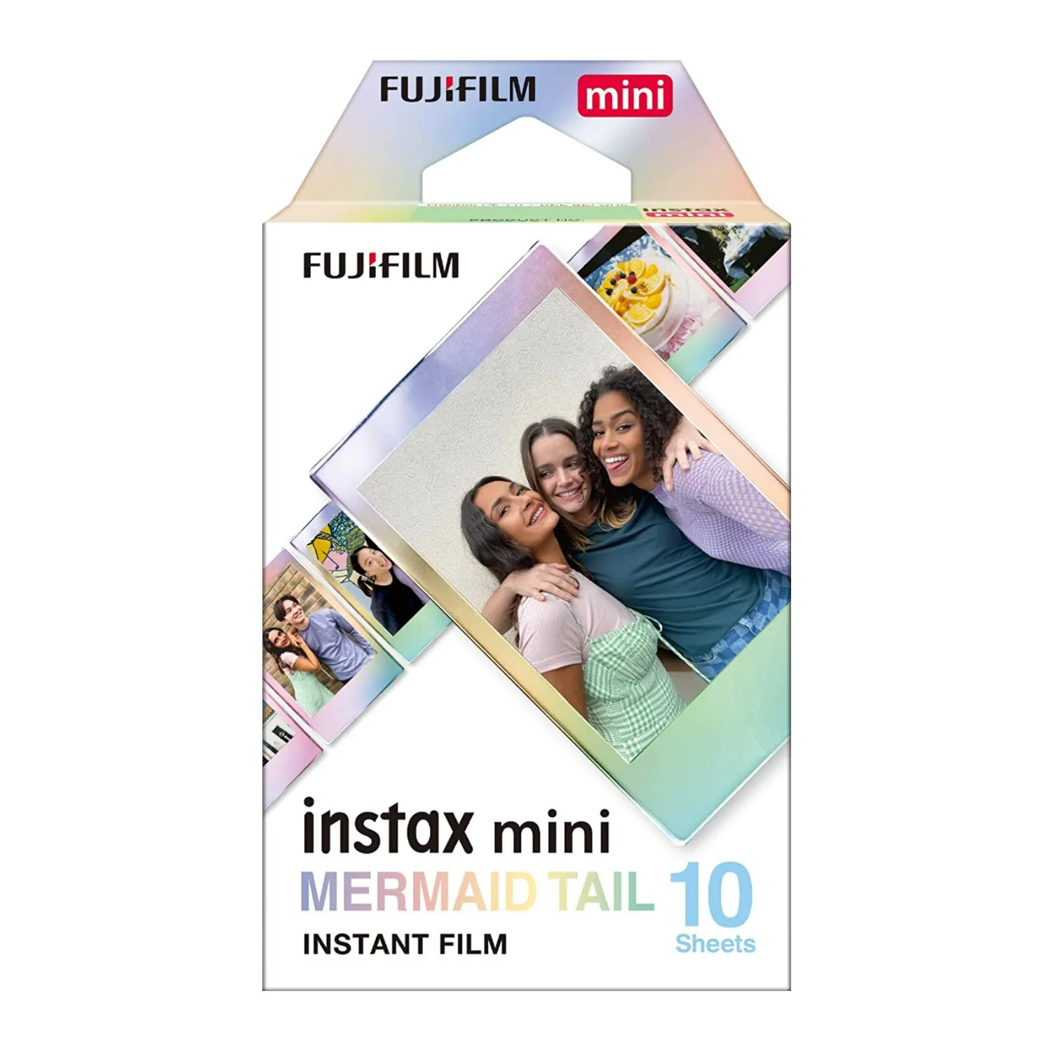 Fujifilm Instax Mini Mermaid Tail Film, Glitter Styles (10 Exposures) 3-Pack - Image 2