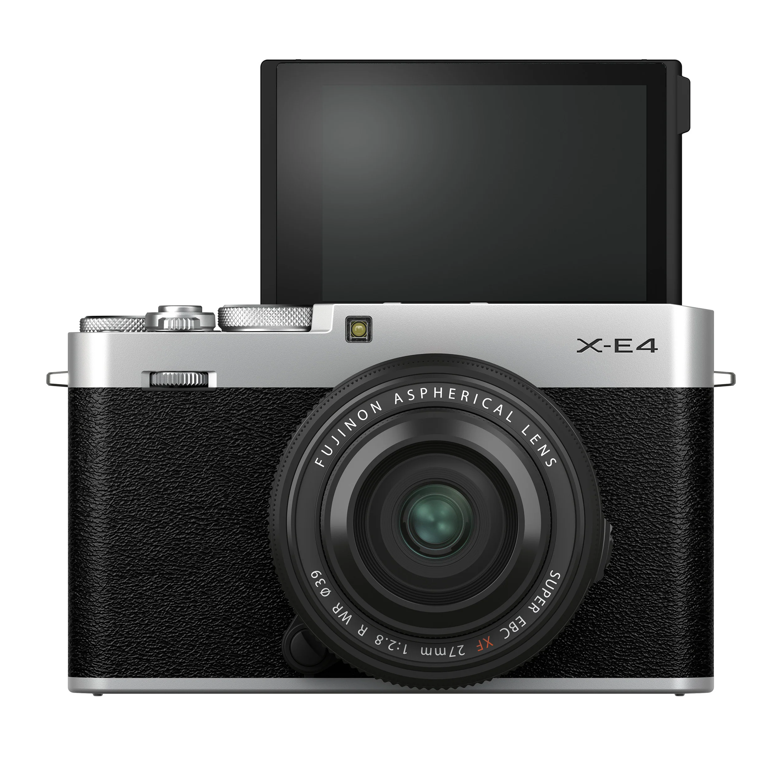 Fujifilm X-E4 Mirrorless Camera Body with XF 27mm f/2.8 R WR Lens Kit (Silver) - Image 5