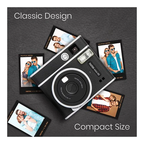 Fujifilm Instax Mini 40 Instant Film Camera with Twin Film Pack (20 Exposures) - Image 9