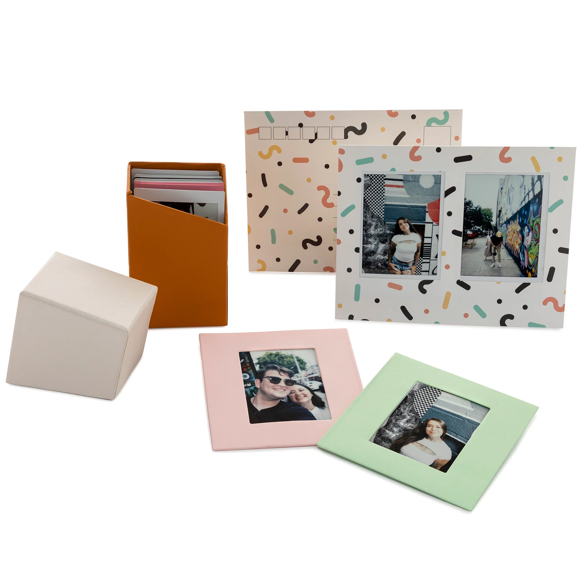 Fujifilm Instax Mini 40 Instant Film Camera with Contact Sheet Instant Film and Creative Memento Set - Image 3