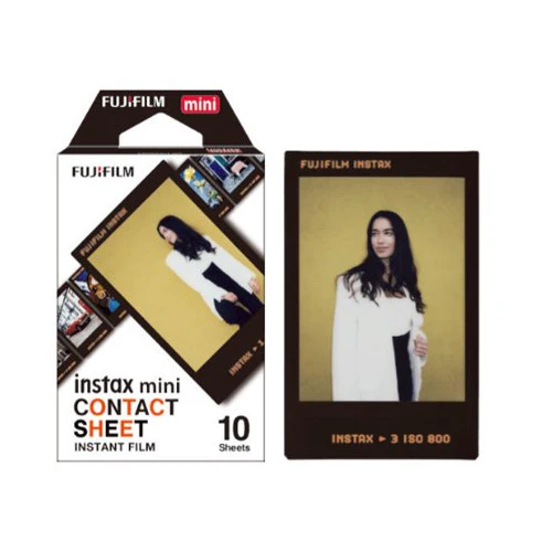 Fujifilm Instax Mini 40 Instant Film Camera with Contact Sheet Instant Film and Creative Memento Set - Image 4