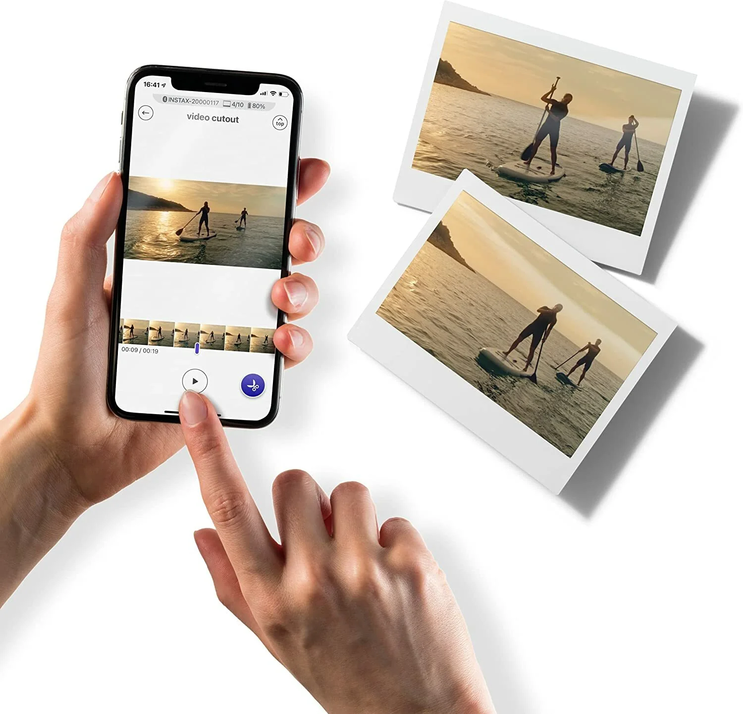 Fujifilm Instax Link Wide Instant Smartphone Photo Printer (Gray) Deluxe Everything Photobox Kit - Image 11