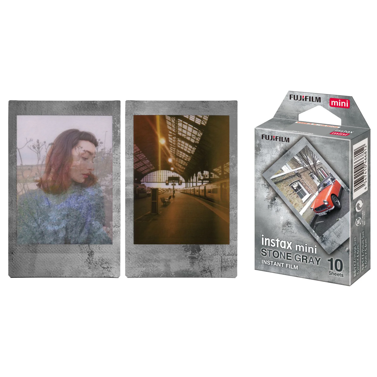 Fujifilm Instax Mini Film (Stone Grey) - Image 3