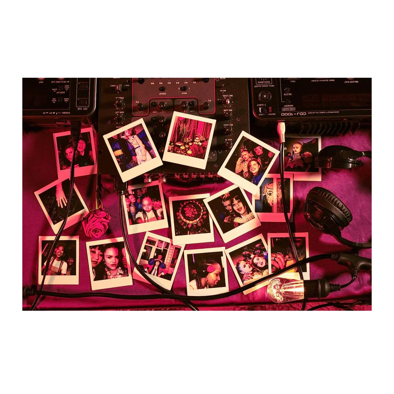 Fujifilm Instax Square Sunset 800 ISO Color Film 10 Exposures with Warm-Toned Gradient Frame Design - Image 6