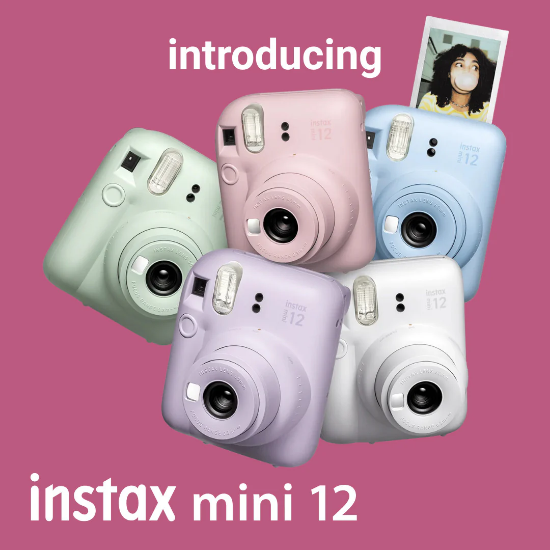 Fujifilm Instax Mini 12 with 60mm Lens (Lilac Purple) Bundle - Image 2