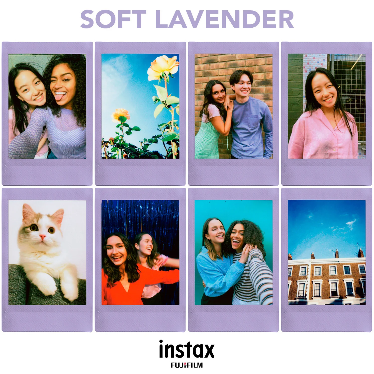 Fujifilm INSTAX MINI Soft Lavender Instant Print Film for INSTAX PAL Camera (5-Pack) Bundle - Image 6