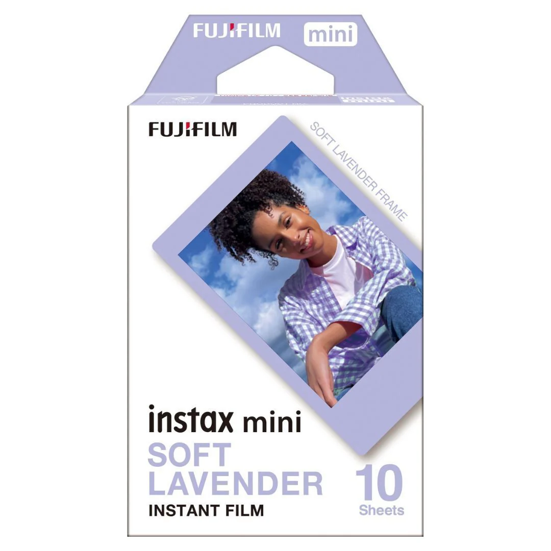 Fujifilm INSTAX MINI Soft Lavender Instant Print Film (10-Pack)