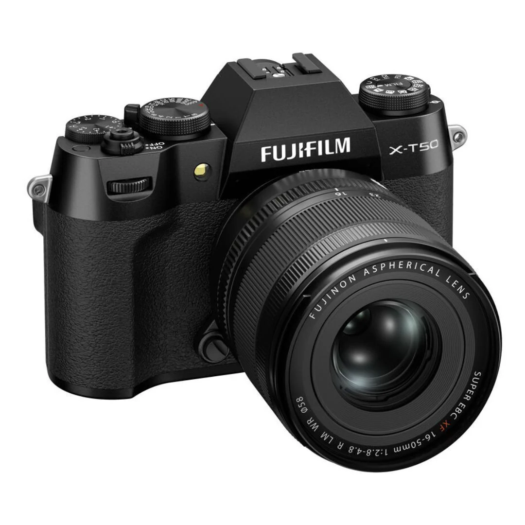 Fujifilm X-T50 Digital Camera with FUJINON XF16-50mm F2.8-4.8 R LM WR Compact Lens Kit (Black) - Image 2