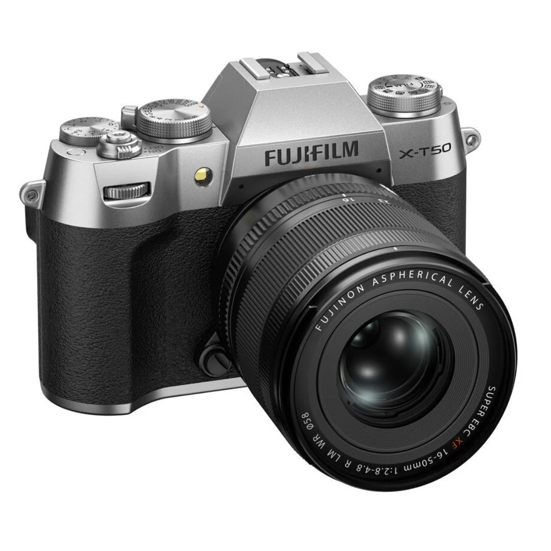 Fujifilm X-T50 Digital Camera with FUJINON XF16-50mm F2.8-4.8 R LM WR Compact Lens Kit (Silver) - Image 2
