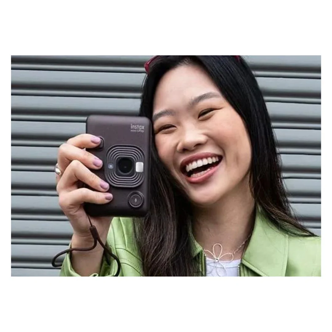 Fujifilm Instax Mini LiPlay Hybrid Instant Camera and Smartphone Printer (Deep Bronze) - Image 4
