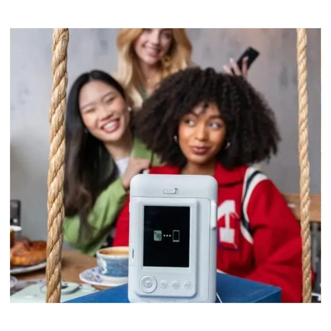 Fujifilm Instax Mini LiPlay Hybrid Instant Camera and Smartphone Printer (Misty White) - Image 4