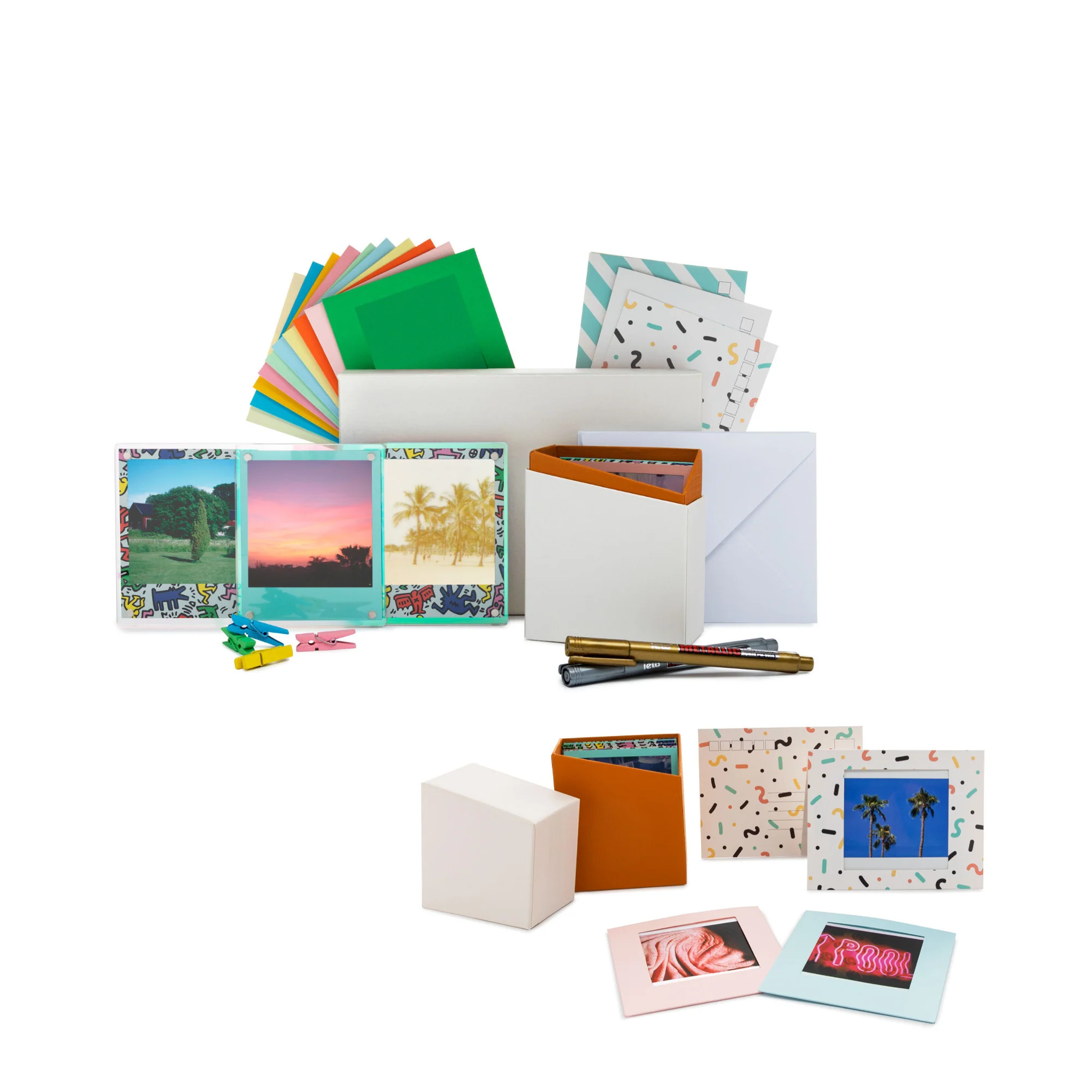 Fujifilm Instax Wide Evo Hybrid Instant Camera with Wide Film Accessories Bundle - Image 9