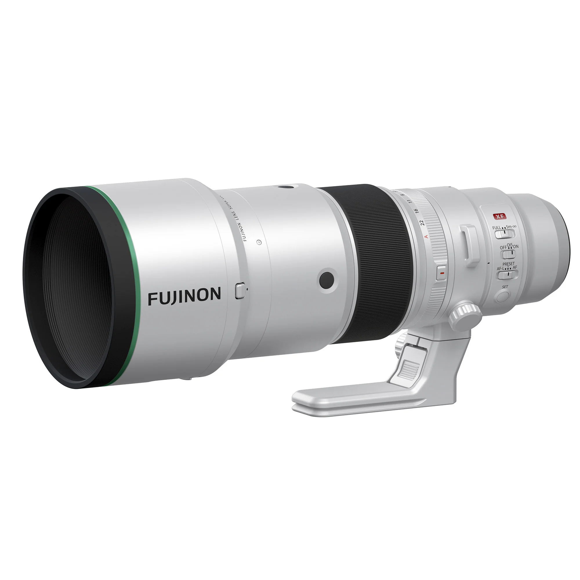 Fujifilm Fujinon XF 500mm F5.6 R LM OIS WR Lens with Linear Motor System and Optical Body (White) - Image 5