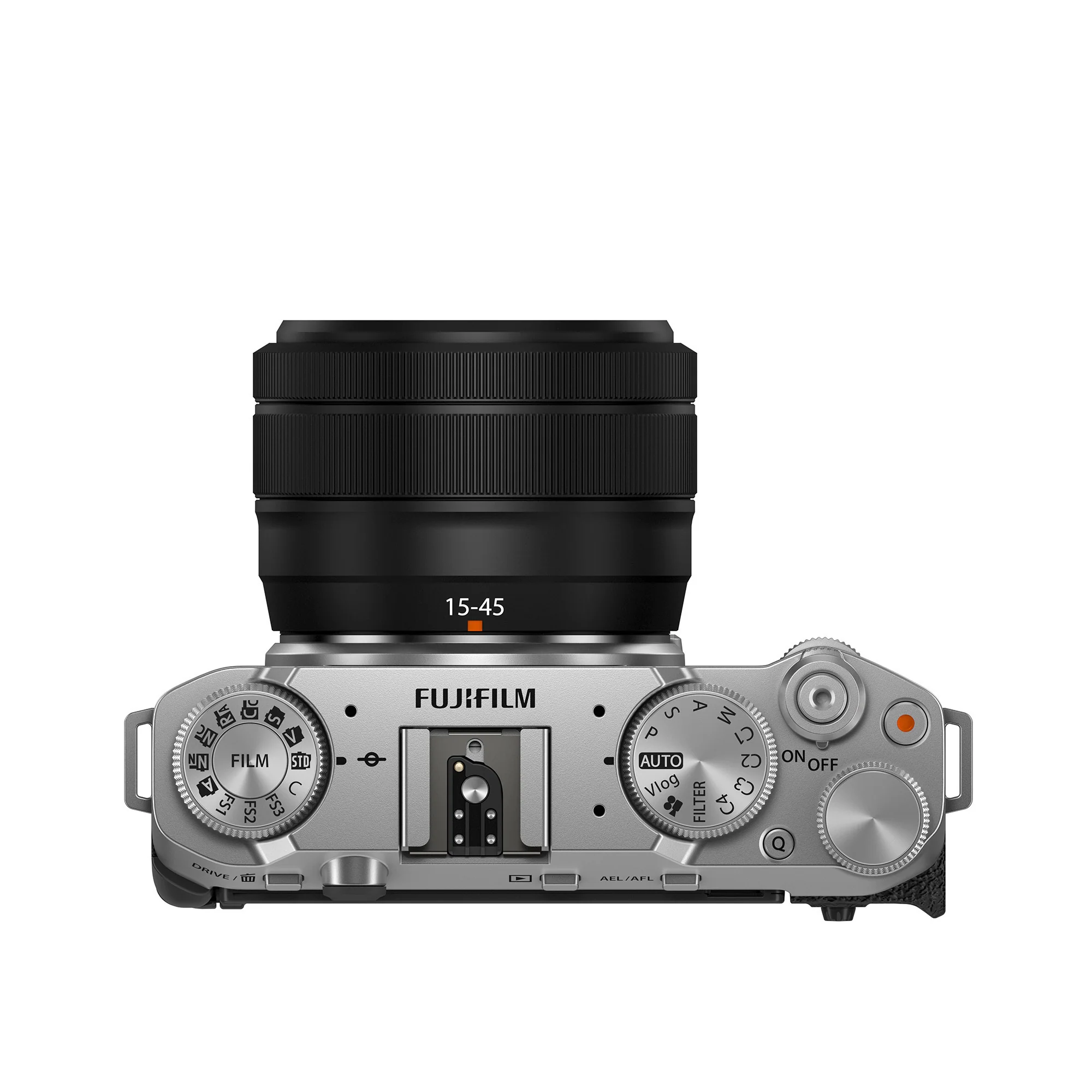 Fujifilm X-M5 Mirrorless Digital Camera with XC15-45mm F3.5-5.6 OIS PZ Lens and LCD Display (Silver) - Image 4